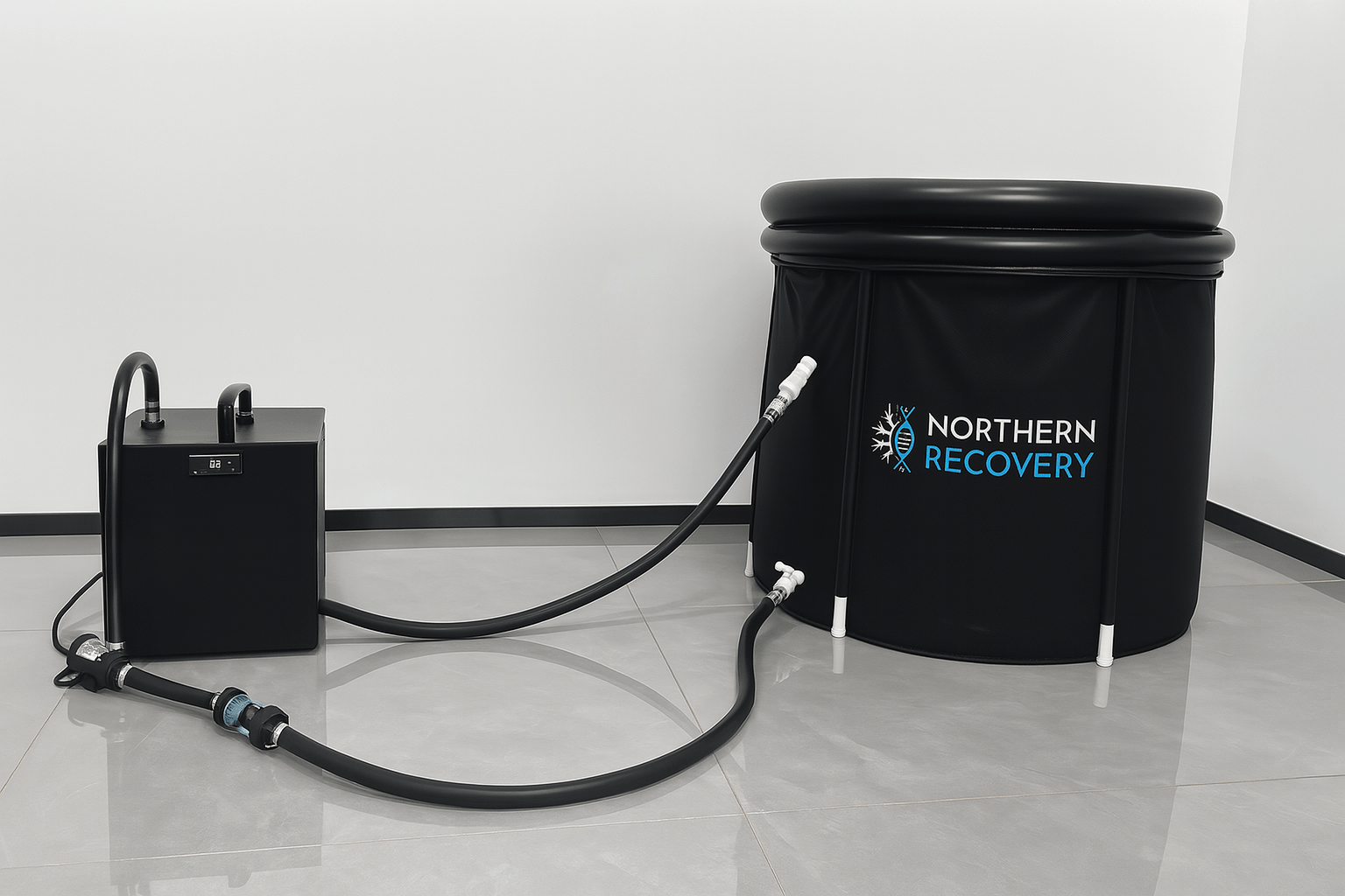Portabelt Isbad Premium PRO + Kylare PremiumNorthern RecoveryNorthern RecoverySvartPortabelt Isbad Premium PRO + Kylare Premium